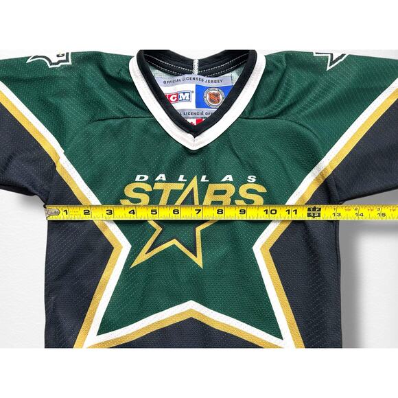 Vintage Dallas Stars CCM Hockey Jersey, Toddler - Picture 7 of 9